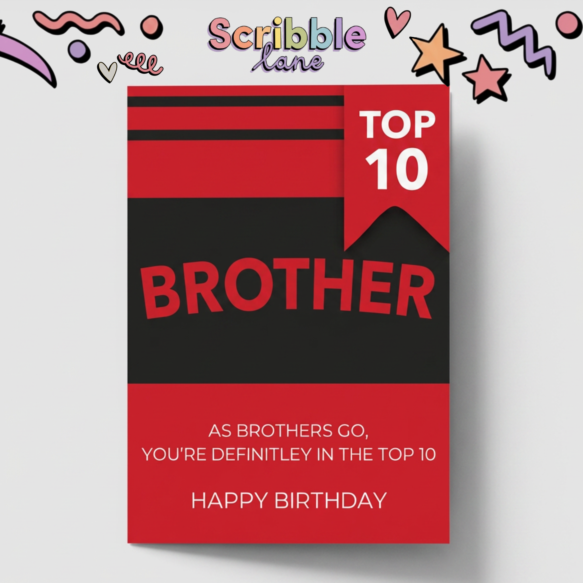 Netflix Brother Card