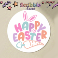 Happy Easter Stickers