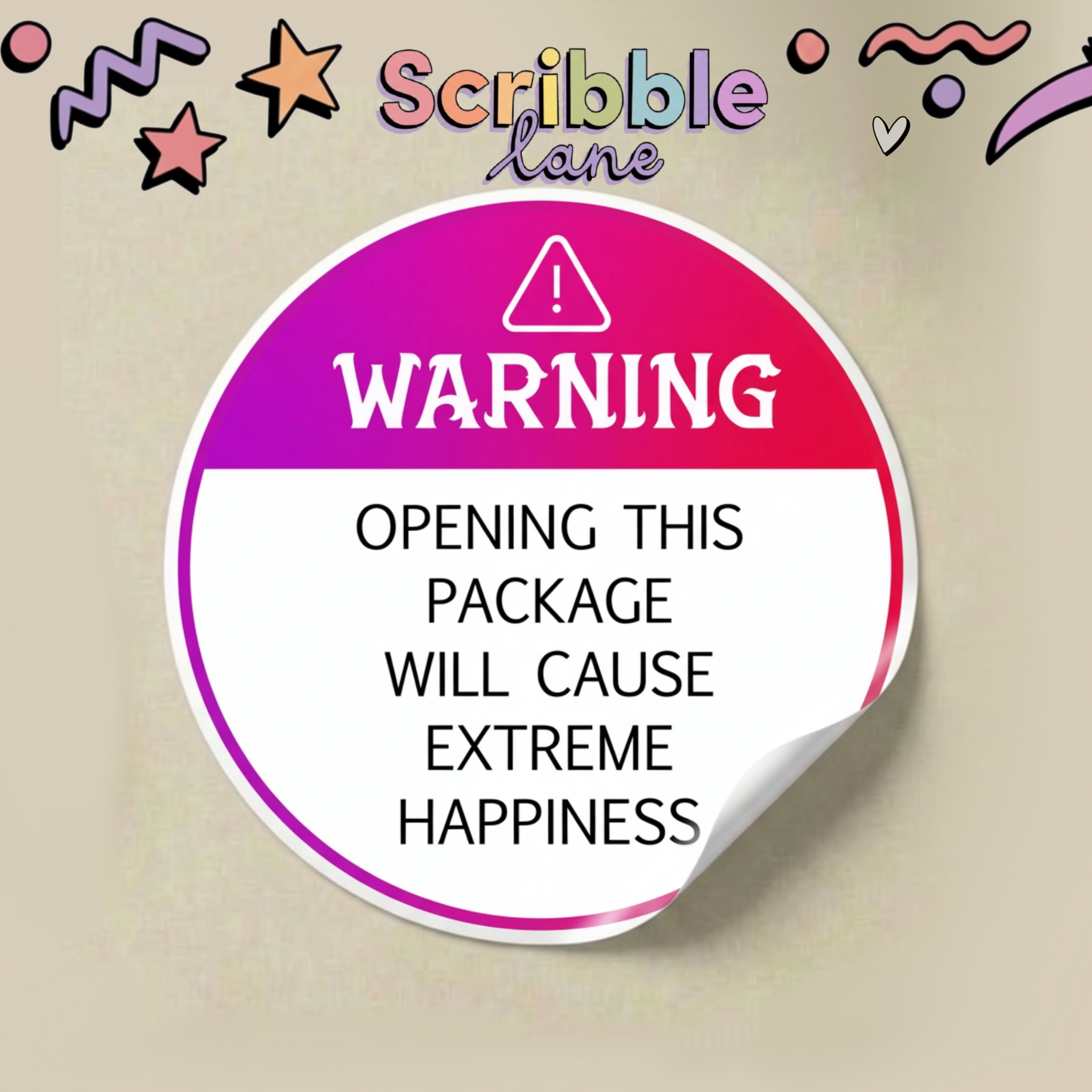 Warning Extreme Happiness