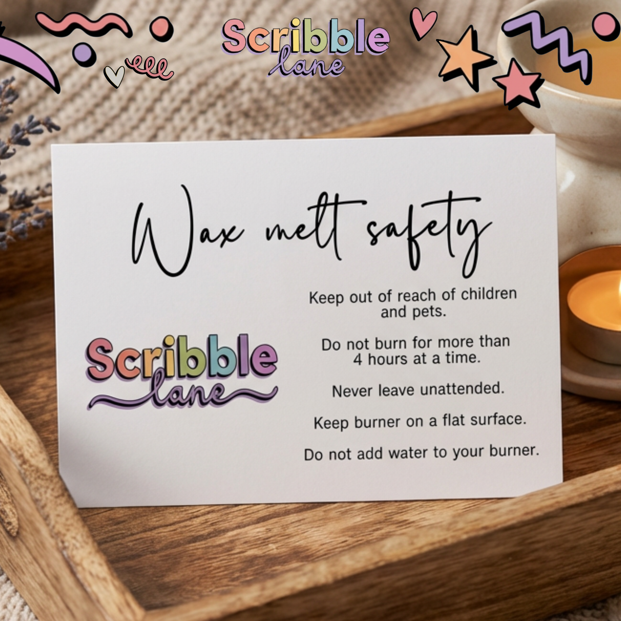 Wax melt Care